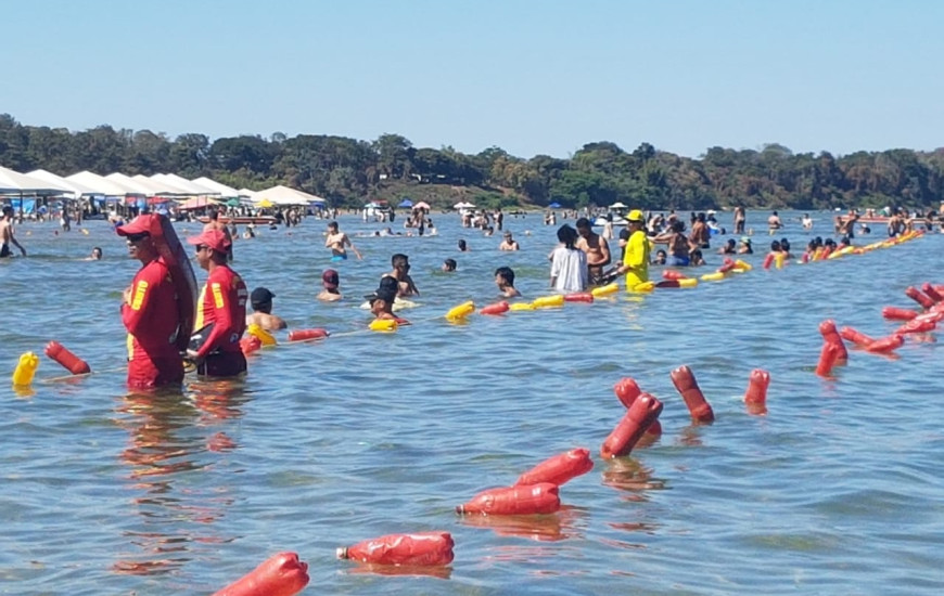 Bombeiros realizam ações em todas as praias e em eventos no TO