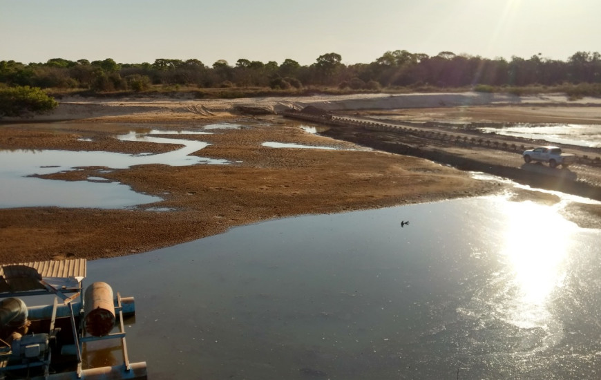 Retirada de água do Rio Formoso para irrigação provocou situação crítica