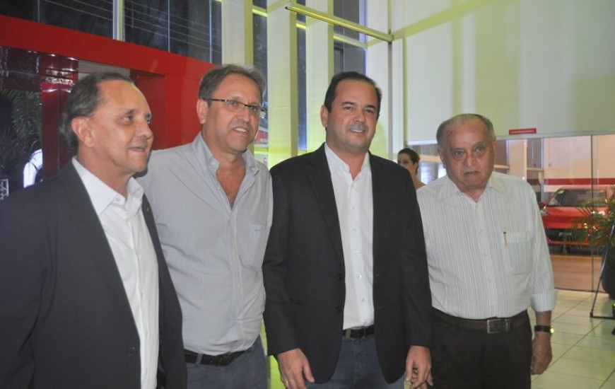 Luiz Pires, Marcelo Miranda, Roberto Pires e Brito