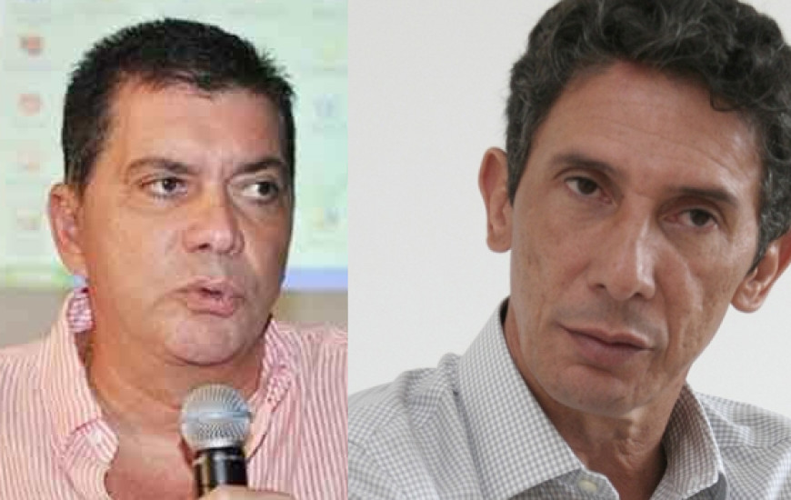 Candidatos Carlos Amastha e Raul Filho