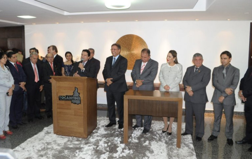 Transmissão de cargo no Palácio Araguaia
