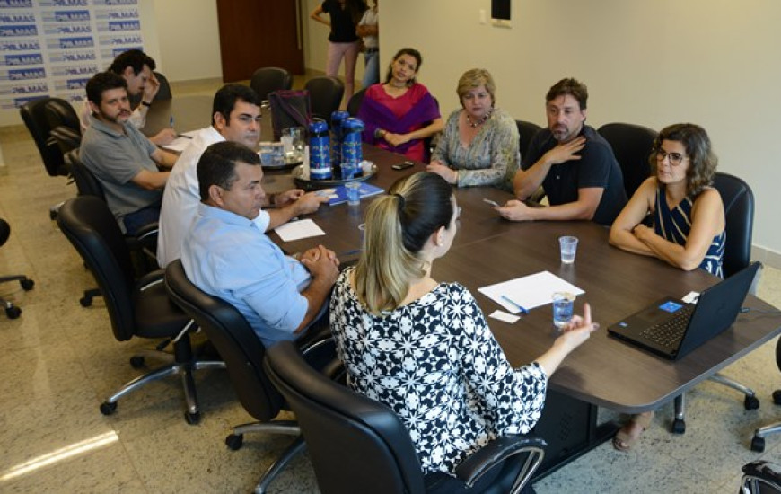 Reunião foi realizada na Prefeitura de Palmas