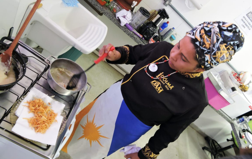 Ruth Almeida é organizadora do evento e detém título de Melhor Chef do Tocantins