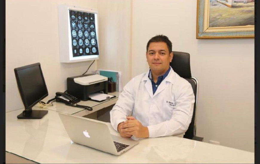 Neurologista, Marcelo Cabral. 