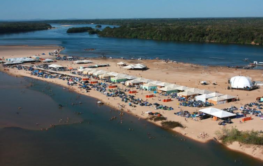 Praias do Tocantins estão prontas para o turista