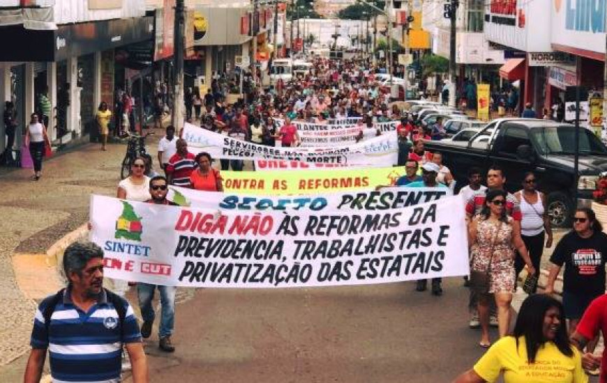 A última mobilização no Tocantins aconteceu em abril