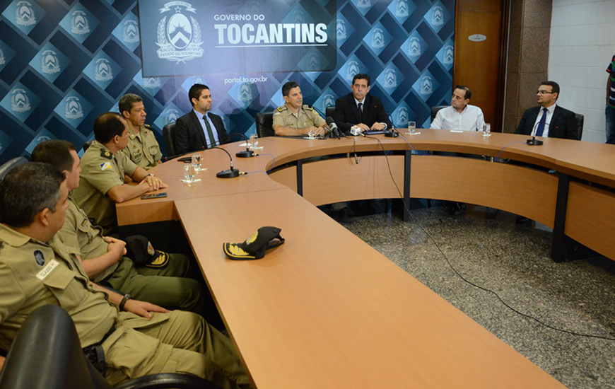 Coletiva aconteceu nesta quinta-feira, 25, no Palácio Araguaia