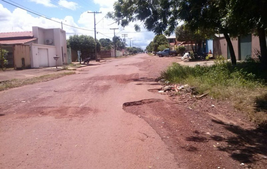 Avenida do Município de Colinas do Tocantins