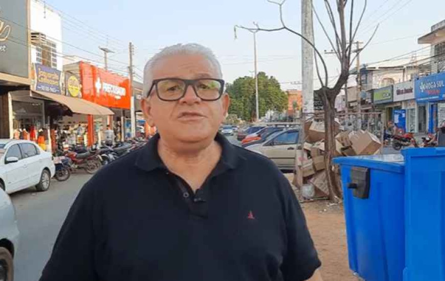 Candidato a prefeito de Palmas, professor Bazzoli (PSOL).