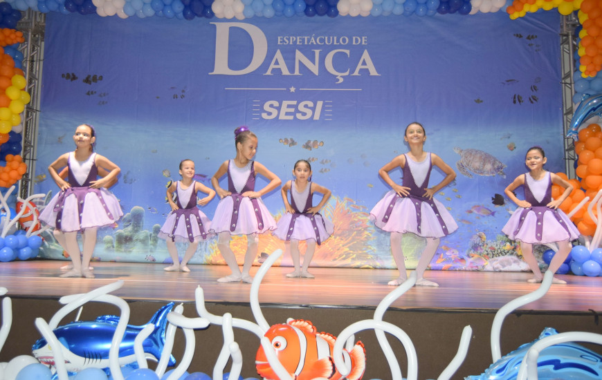 Esta é a 3º edição do Espetáculo de Dança SESI