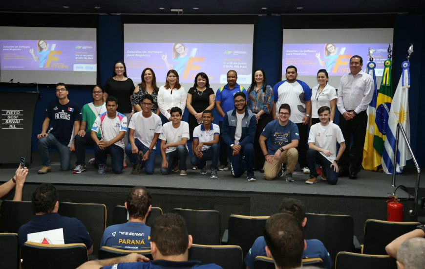 Competidores disputam vaga para representar o Brasil na WorldSkills 2019 