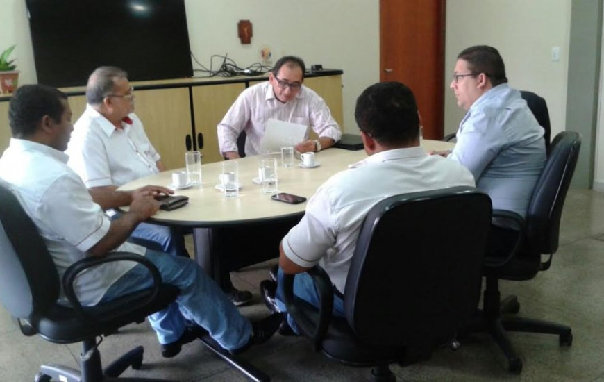 Reunião acontece na sede da Secad, em Palmas