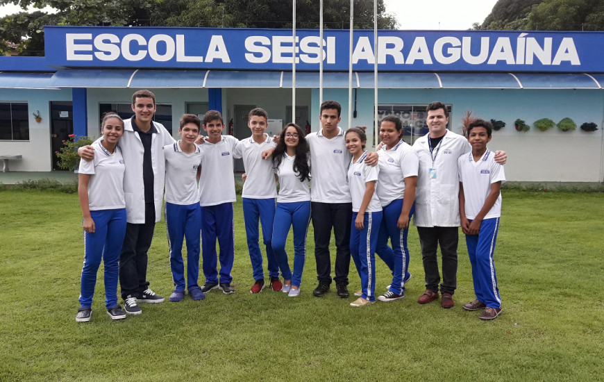 Escola Sesi leva alunos representantes do Estado para torneio em MG