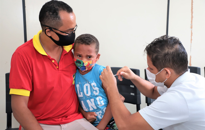A expectativa da Saúde é vacinar mais de 400 crianças durante o Dia D.