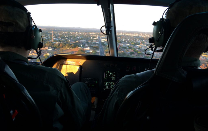  Helicóptero da SSP será empregado no patrulhamento 