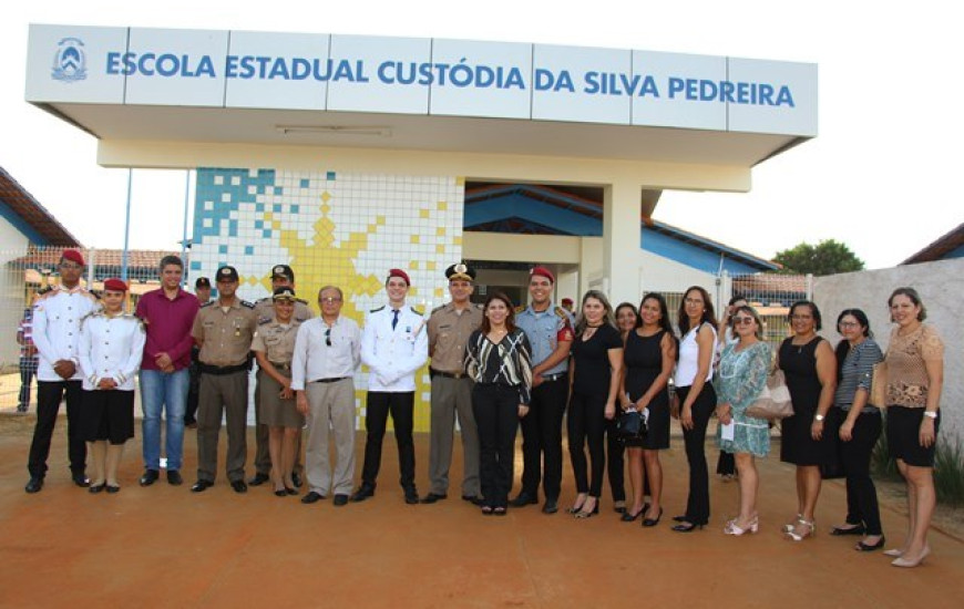 Nona unidade do Colégio da Polícia Militar é inaugurada em Porto Nacional