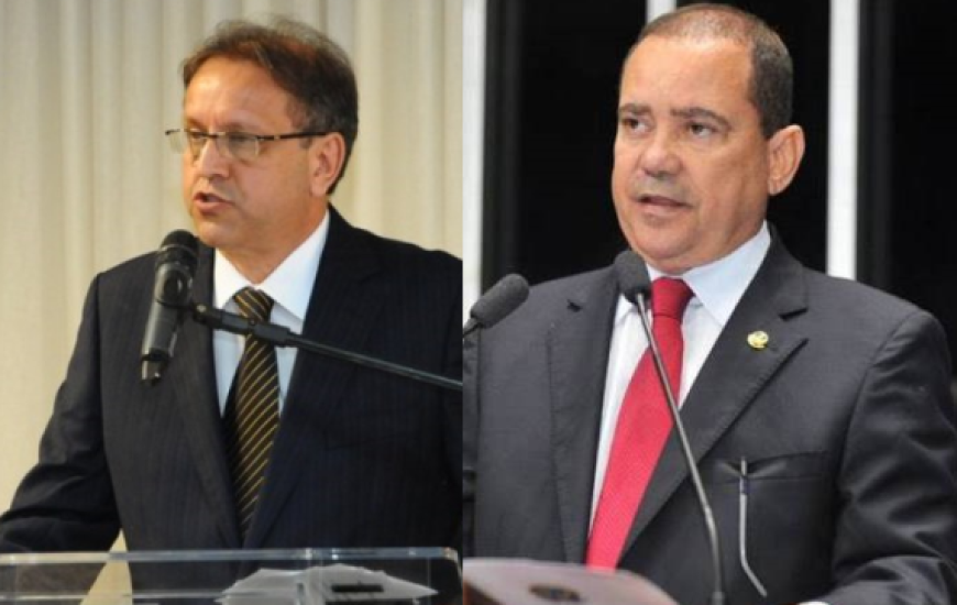 Governador Marcelo Miranda e senador Vicentinho Alves