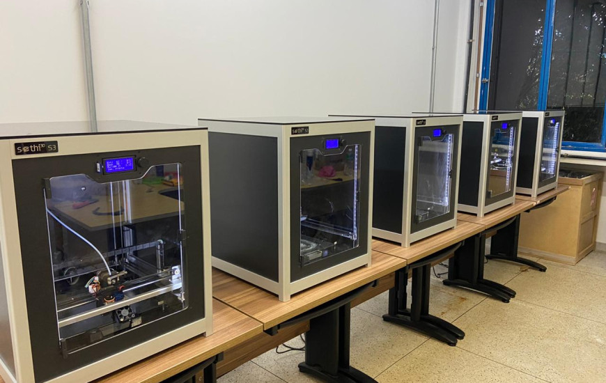 Impressoras 3D adquiridas com recursos do Poder Judiciário