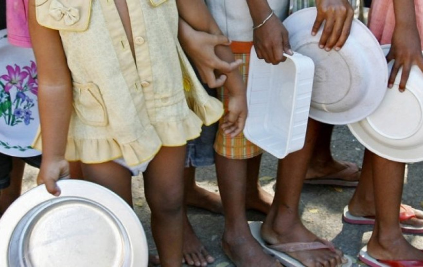 Relatório aponta fome e miséria