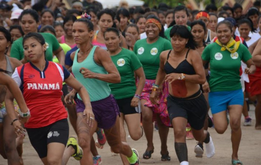 Corrida de Fundo reúne 500 atletas indígenas