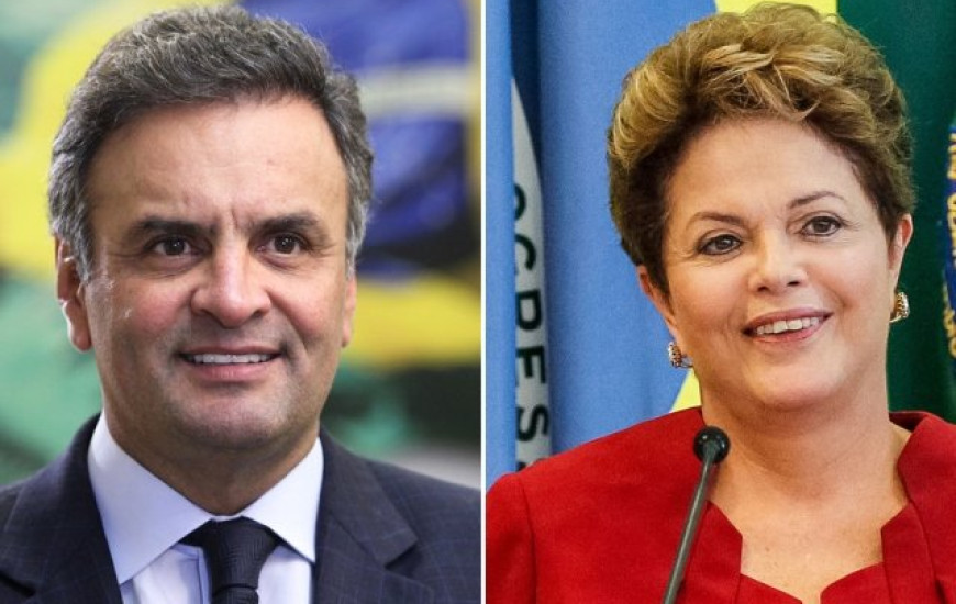 Dilma e Aécio se enfrentam nas urnas neste domingo