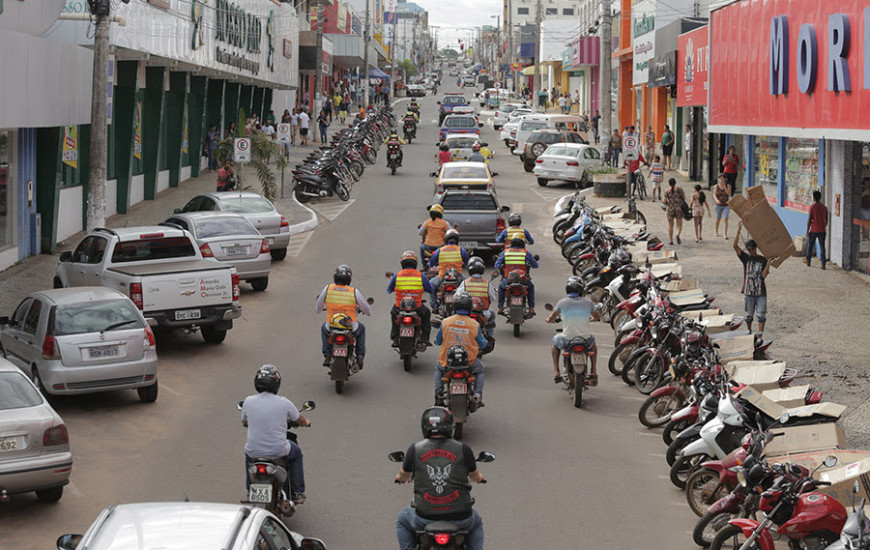 Araguaína possui uma frota estimada em 31 mil motocicletas