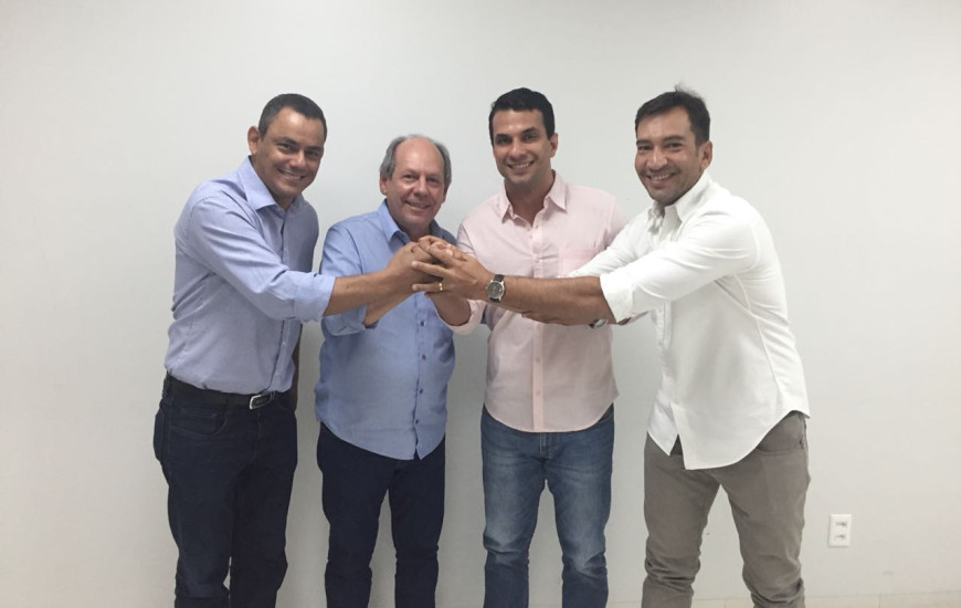 Irajá recebe apoio de Ronaldo Dimas, prefeito Carlessista
