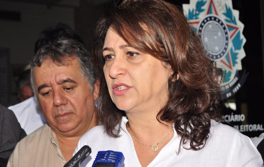 Senadora Kátia Abreu no TRE