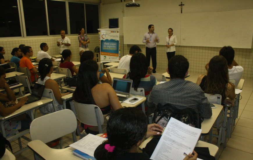 O evento aconteceu na Universidade Católica