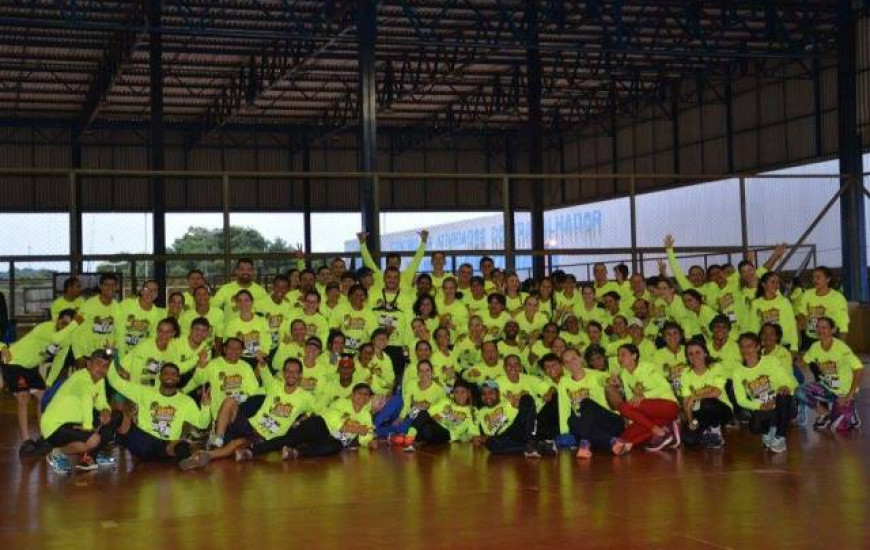 Corrida contou com a participação de diversos atletas 