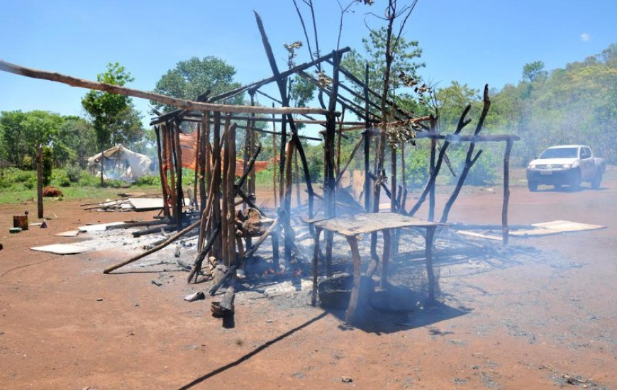 Acampamento foi desocupado na última quinta