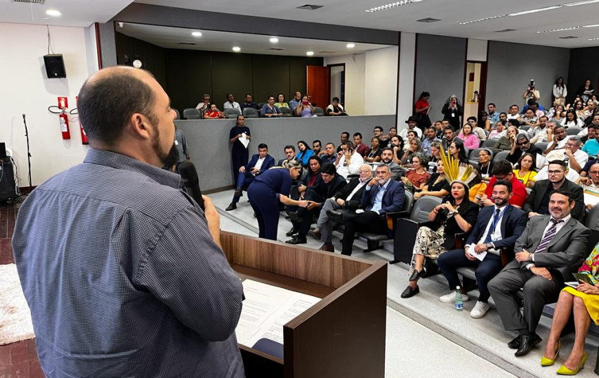 Pedro Vasconcellos apontou a importância das parcerias entre os poderes.