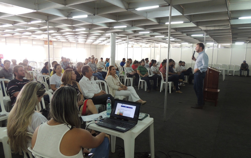 Palestrante veio a Gurupi falar sobre as potencialidades do Tocantins na cadeia 