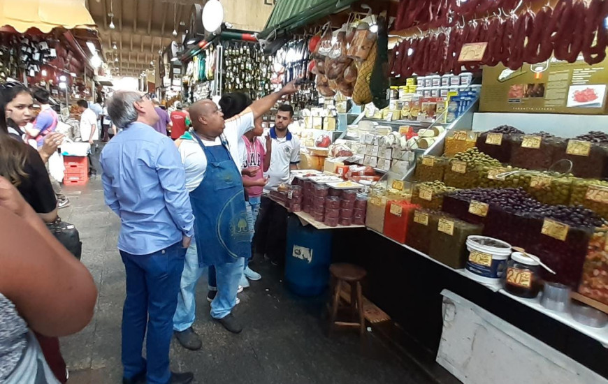 Dimas no Mercadão de São Paulo