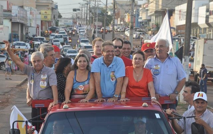 Miranda faz carreata em Araguaína