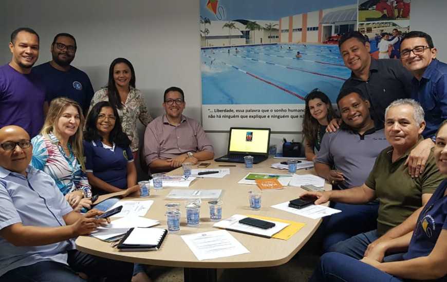 Equipe do Recriar Vidas (Foto tirada antes da pandemia)