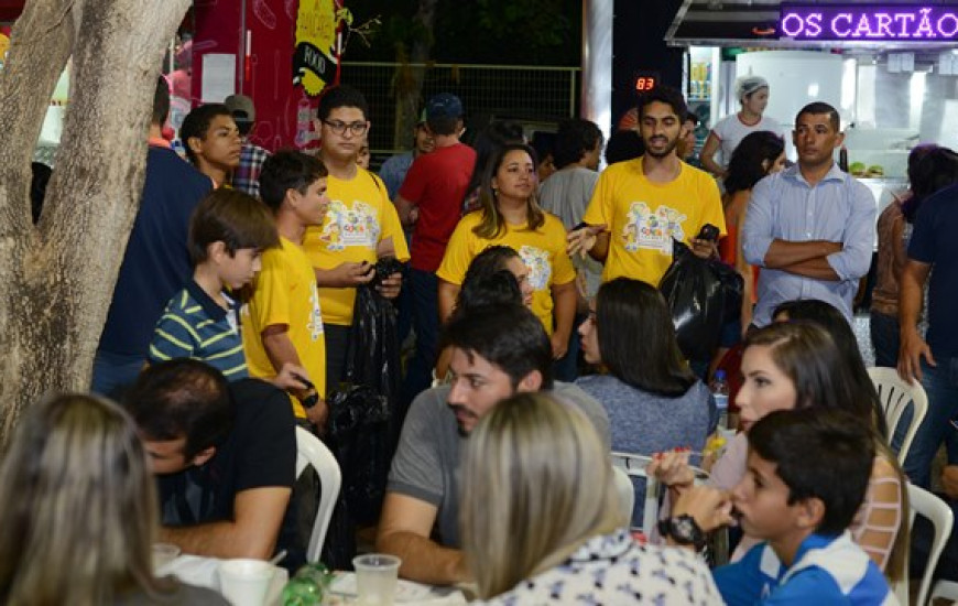 Garotada Voluntária buscou levar conscientização sobre meio ambiente