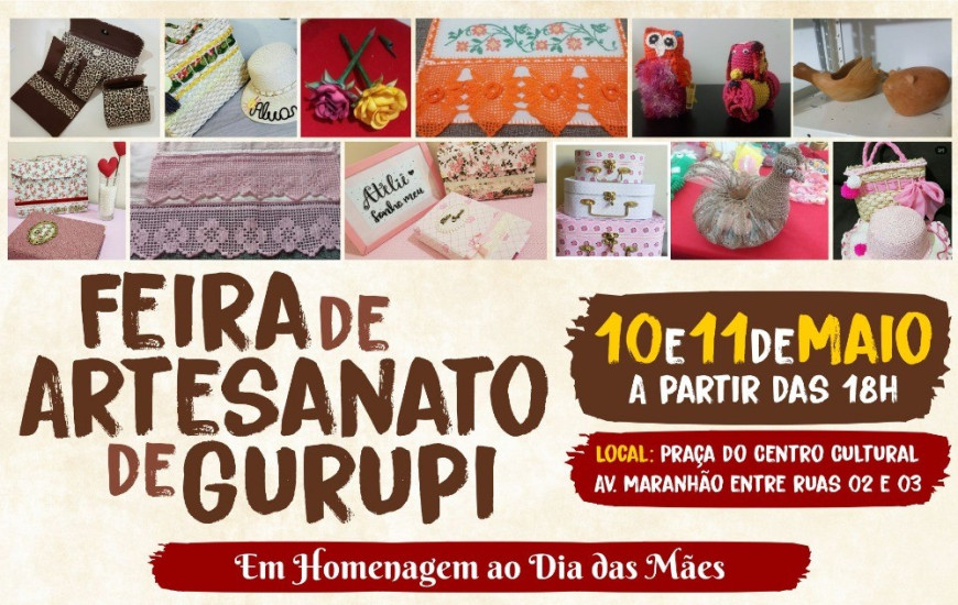 3ª edição da Feira de Artesanato em Gurupi