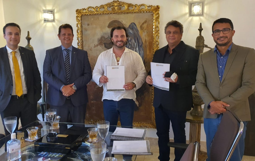 João Paulo Todde, Érico Rodolfo, Carlos Henrique, Armando Castro e Gylwander 