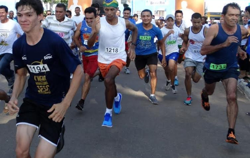 Corrida tinha foco na saúde do homem