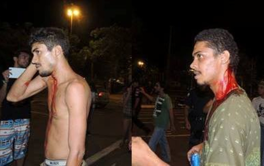 Integrantes que teriam sido agredidos
