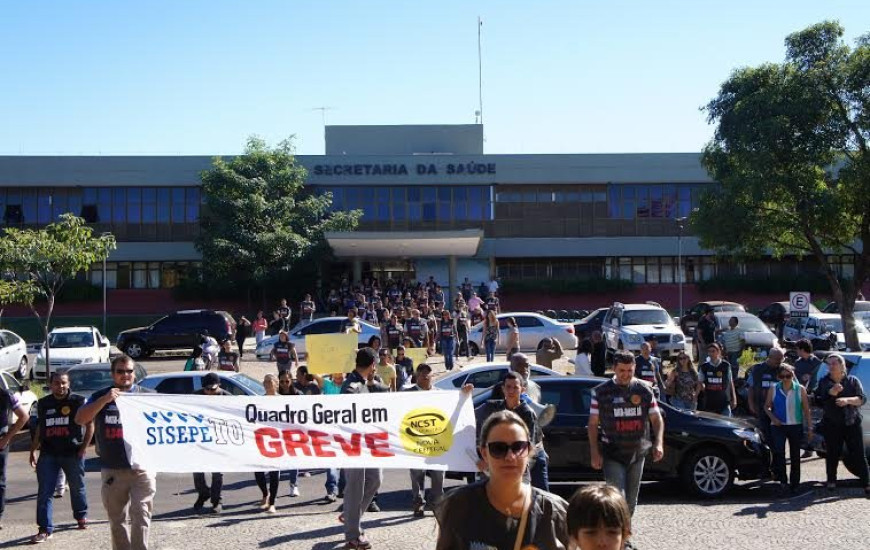 Greve começou no dia dia 16