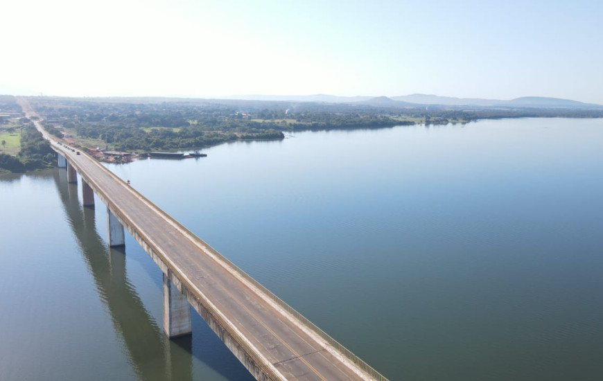 Obras da ponte estão em nova fase