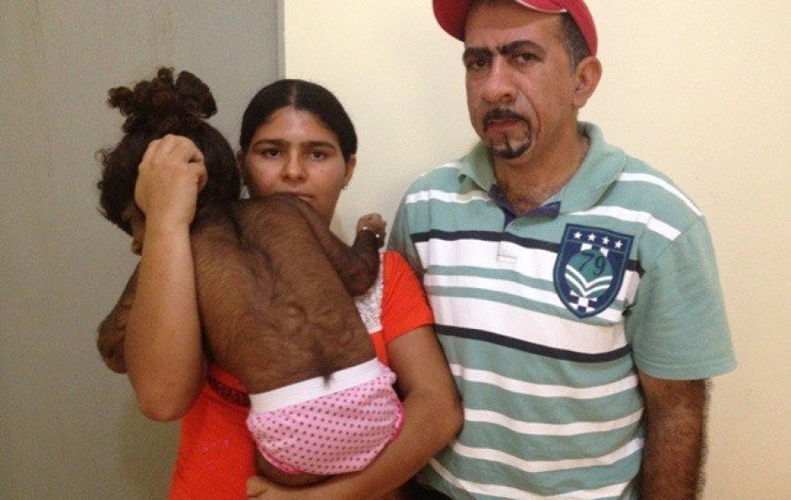 Família comemora início de tratamento de Kemilly