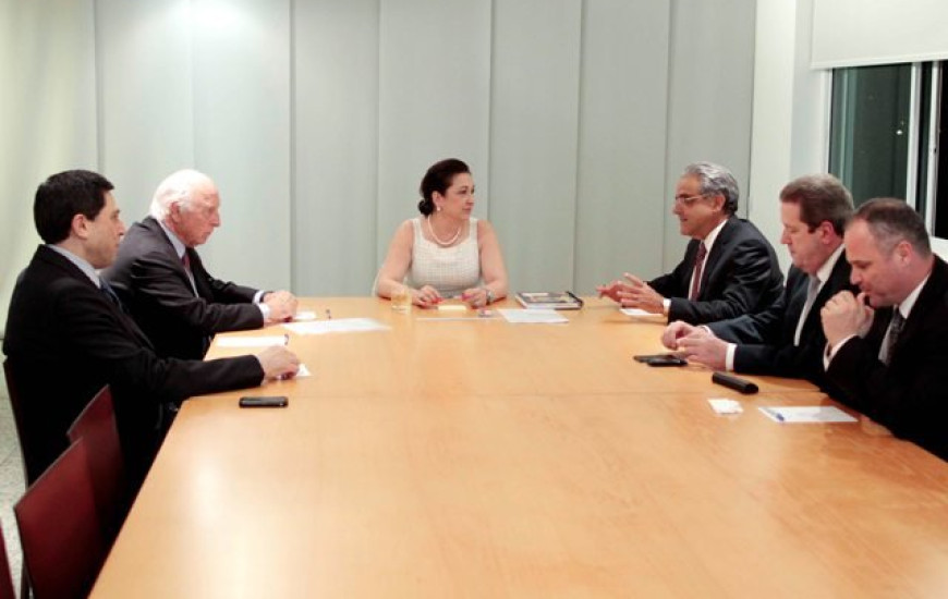 Senadora recebe na CNA