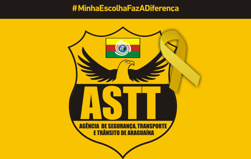 Alerta aos motoristas para ficarem atentos quanto ao ciclista