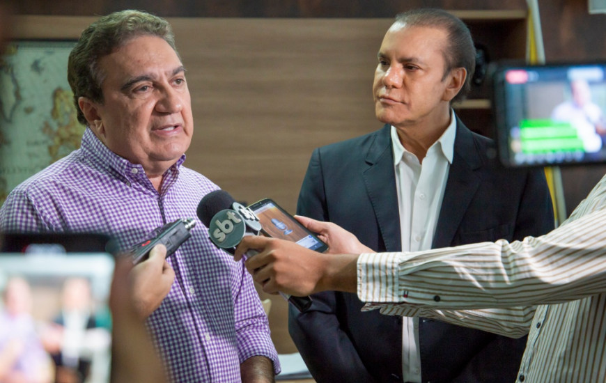 Coletiva para anunciar os empreendimentos na cidade de Gurupi