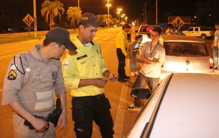 Operação Lei Seca em Palmas