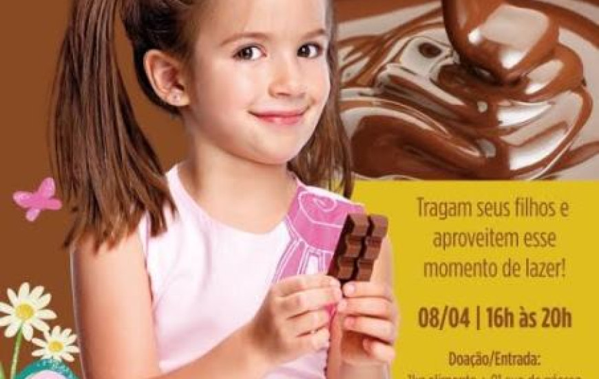 Projeto arrecada ovos de chocolate e alimentos