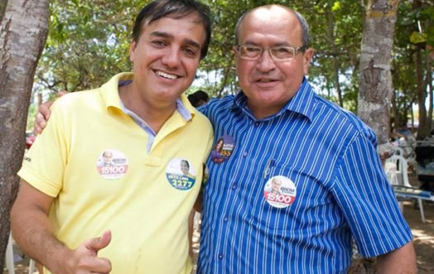 Beto e Rocha Miranda em Palmas